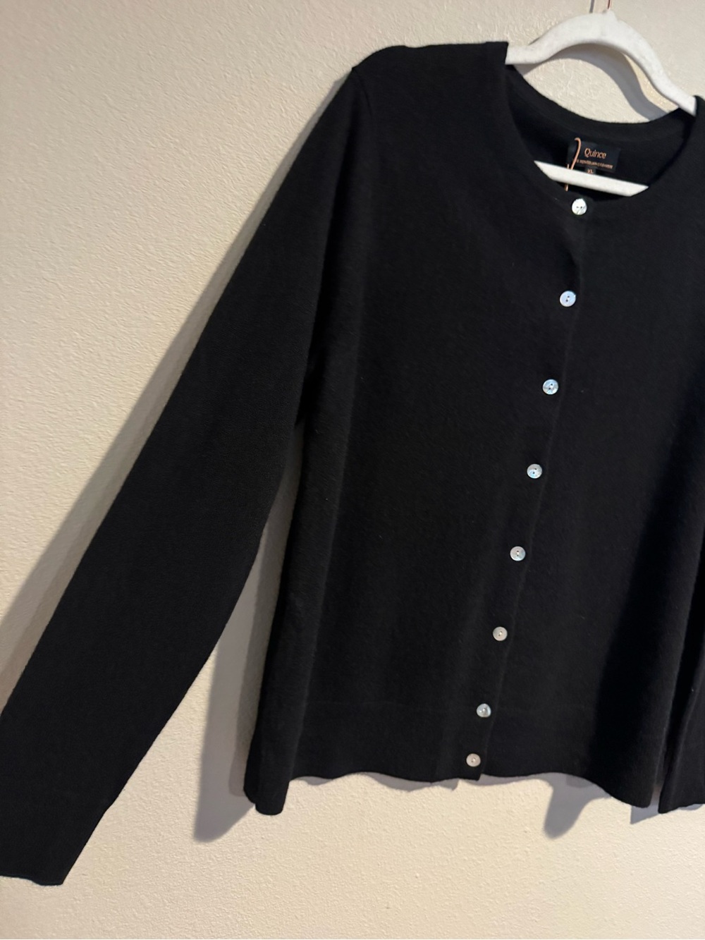 Quince Mongolian Cashmere Cardigan Sweater - Picture 5 of 8